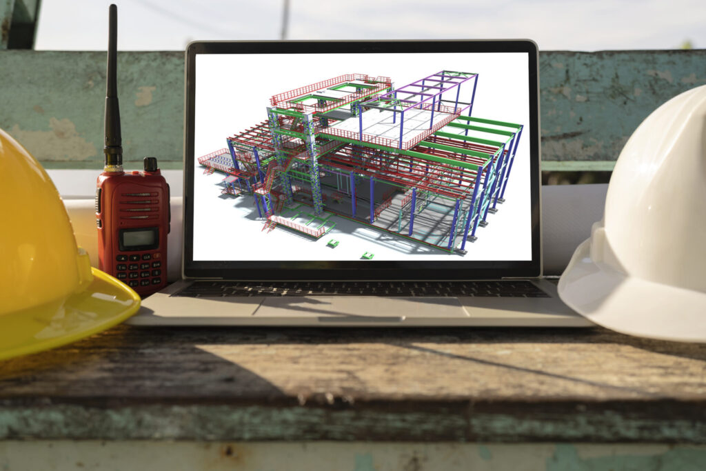 Steel Building BIM Model